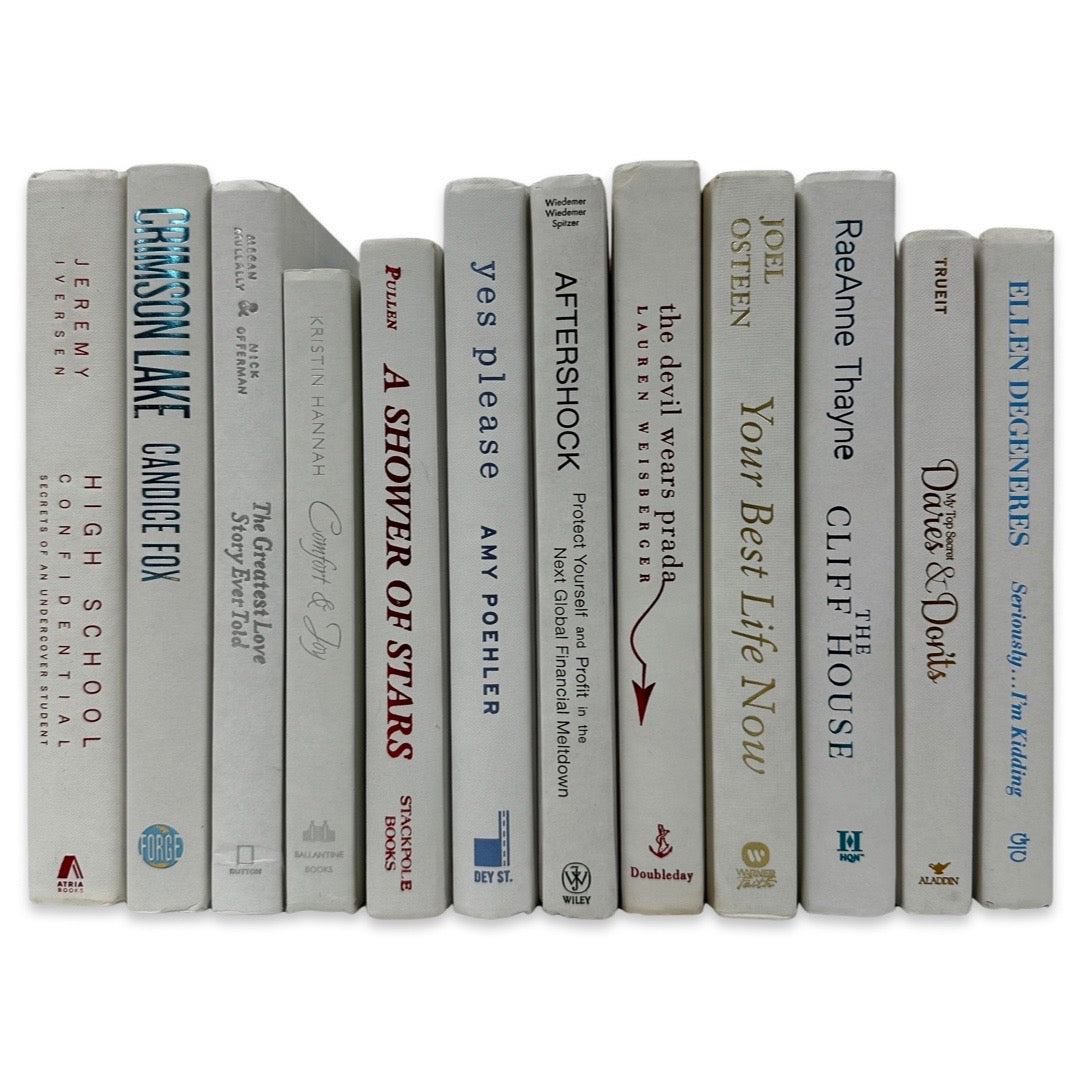 Modern Books by Color